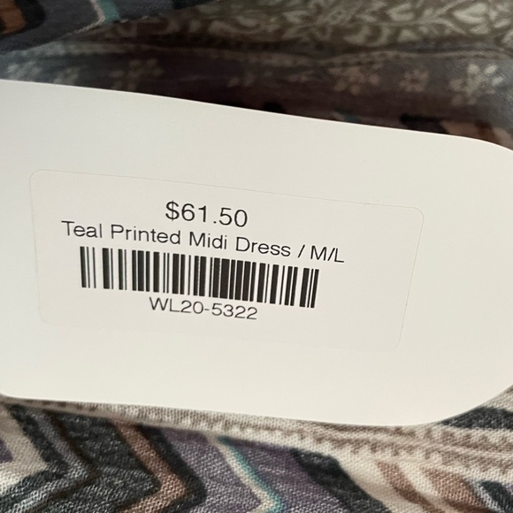 Wishlist Apparel Women's Size M-L Midi Dress - Picture 5 of 15